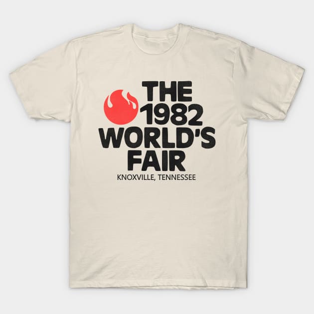 Retro Defunct Expo 82 World's Fair Knoxville Tennessee T-Shirt by darklordpug